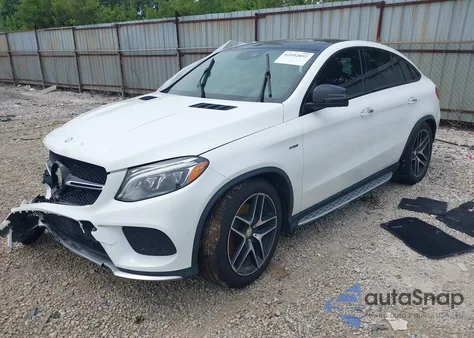 2016 Mercedes-Benz Gle 450 Amg Coupe 4Matic из США, поврежденный, VIN 4JGED6EB2GA047828